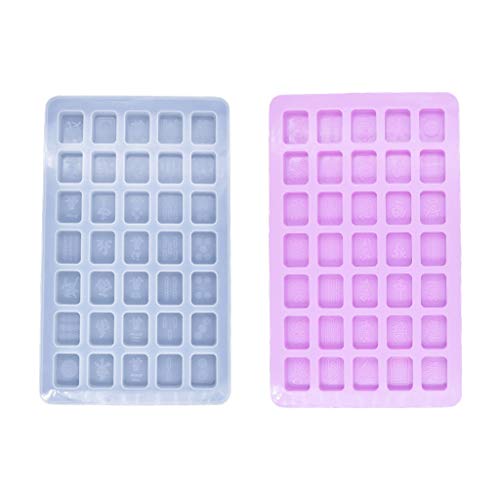 ohodhmnu Kleine Mahjong-Form aus Silikon, Kristall-Tropfen-Gel, hoch für kreative Form, handgefertigtes Zubehör, Epoxidharz ohodhmnu Kleine Mahjong-Form aus Silikon, Kristall-Tropfen-Gel, hoch für kreative Form, handgefertigtes Zubehör, Epoxidharz von ohodhmnu