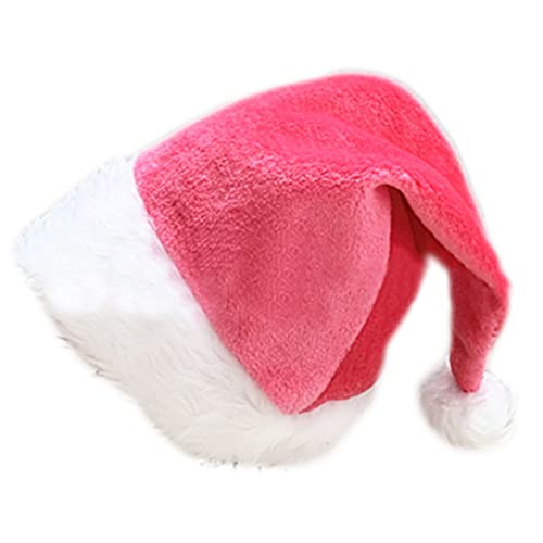 ohodhmnu Pelzige Weihnachtsmütze, Weihnachtsmütze, Party, Plüsch, Nikolausmütze, Navidad, Requisiten, Neujahr, dicke Weihnachtsmütze, Erwachsene und Kinder ohodhmnu Pelzige Weihnachtsmütze, Weihnachtsmütze, Party, Plüsch, Nikolausmütze, Navidad, Requisiten, Neujahr, dicke Weihnachtsmütze, Erwachsene und Kinder von ohodhmnu