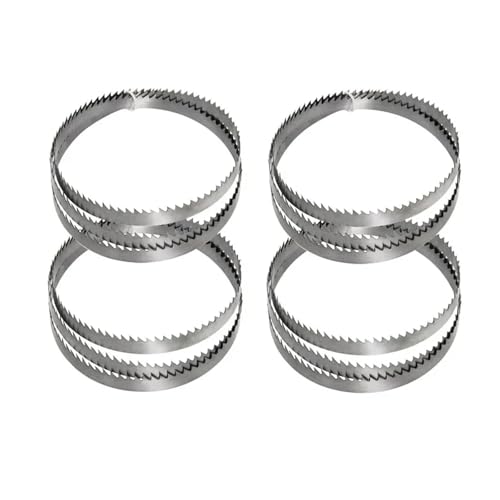 4 Stück Bandsägeblätter, 1425 mm, Bandsägeblätter SK5 1425, 6,35 0,35 mm, 6 Zähne, 10 Zähne, 14 Zähne, TPI for Schneiden von Holz, Holzbearbeitung(14T TPI) von oipwtfbq