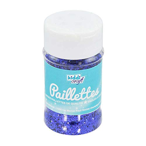 OK 98788 Pailletten Glitzer oz International Topf Salz 150 g blau von KIDDICRAFT