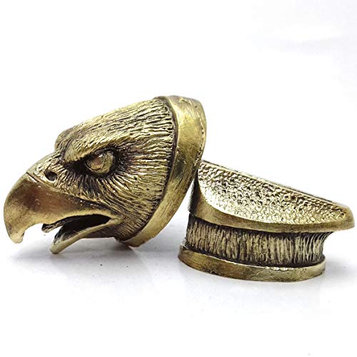 oleksandr.victory Set Fingerschutz Bolster & Pommel Custom Knife Knives Blade Making Set Custom Knife Making Handle Hersteller Zubehör Kollektion Handgegossene Sets Massive Bronze (Eagle) von oleksandr.victory