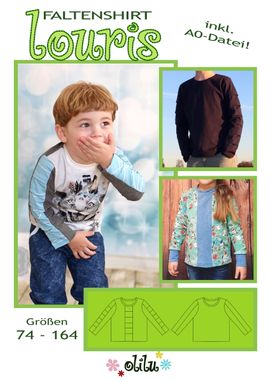 Faltenshirt Louris Faltenshirt Louris von olilu