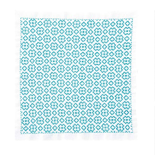 ノーブランド Hitomezashi Sashiko Stickpackung Hana Fukin Ido-Waku Stoff bedruckt ノーブランド Hitomezashi Sashiko Stickpackung Hana Fukin Ido-Waku Stoff bedruckt von ノーブランド