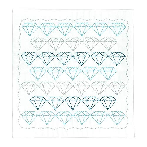 Olympus Thread Sashiko Stickpackung Hana Fukin Pop Designs Juwelen Stoff bedruckt Olympus Thread Sashiko Stickpackung Hana Fukin Pop Designs Juwelen Stoff bedruckt von Olympus Thread