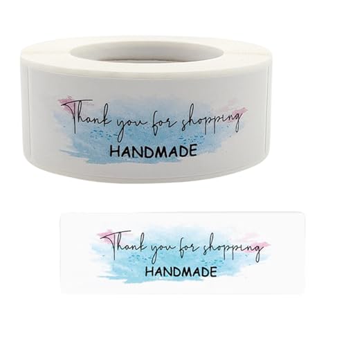 1 Roll Thank You Label Sticker Adhäsive Roll Für Kleinunternehmen Einzelhändler Geschäfte Und Geschenkverpackungen 1 Roll Thank You Label Sticker Adhäsive Roll Für Kleinunternehmen Einzelhändler Geschäfte Und Geschenkverpackungen von omiinitio