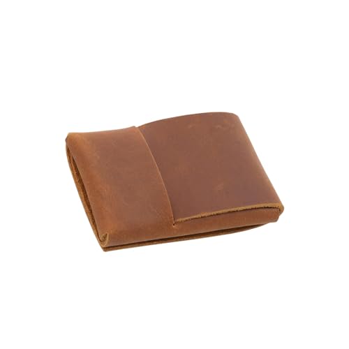 1. Handgefertigte Lederkartenhalter Und Münzen Brieftasche Retro Blockierung Kreditfall Für Männer Frauen Reisen Essentielles Retro Hülle Brieftaschenpolsterhandtasche Handgemachte Für Und von omiinitio
