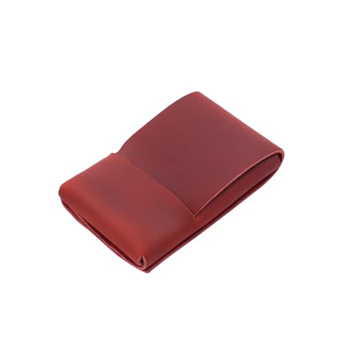 1. Handgefertigte Lederkartenhalter Und Münzen Brieftasche Retro Blockierung Kreditfall Für Männer Frauen Reisen Essentielles Retro Hülle Brieftaschenpolsterhandtasche Handgemachte Für Und von omiinitio