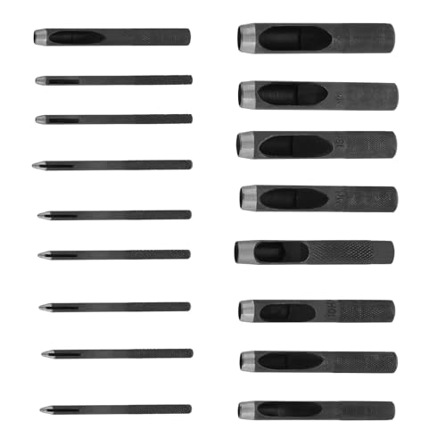 17pieces Hohl Lederloch Puncher Cutter 4mm Bis 20 Mm Rundes Loch Punchs Cutter Tool Für Ledergürtel Uhrenband Leinwand 17pieces Hohl Lederloch Puncher Cutter 4mm Bis 20 Mm Rundes Loch Punchs Cutter Tool Für Ledergürtel Uhrenband Leinwand von omiinitio