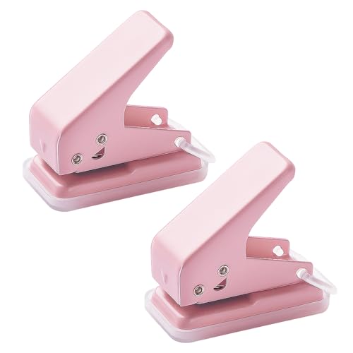 2 PCs Handheld Loch Stanze Tragbare Loch Puncher Single Stanzpapier 6 Mm Stanzzüge Bürovorräte 2 PCs Handheld Loch Stanze Tragbare Loch Puncher Single Stanzpapier 6 Mm Stanzzüge Bürovorräte von omiinitio