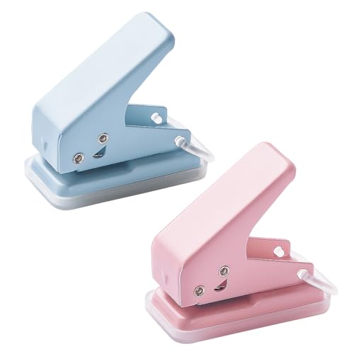 2 PCs Handheld Loch Stanze Tragbare Loch Puncher Single Stanzpapier 6 Mm Stanzzüge Bürovorräte 2 PCs Handheld Loch Stanze Tragbare Loch Puncher Single Stanzpapier 6 Mm Stanzzüge Bürovorräte von omiinitio