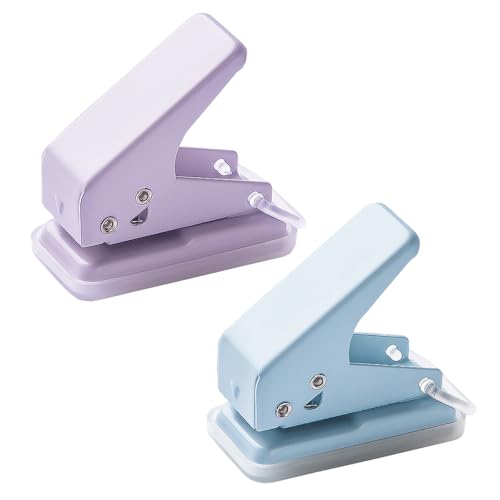 2 PCs Handheld Loch Stanze Tragbare Loch Puncher Single Stanzpapier 6 Mm Stanzzüge Bürovorräte 2 PCs Handheld Loch Stanze Tragbare Loch Puncher Single Stanzpapier 6 Mm Stanzzüge Bürovorräte von omiinitio