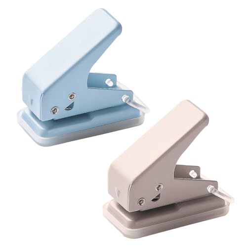 2 PCs Handheld Loch Stanze Tragbare Loch Puncher Single Stanzpapier 6 Mm Stanzzüge Bürovorräte 2 PCs Handheld Loch Stanze Tragbare Loch Puncher Single Stanzpapier 6 Mm Stanzzüge Bürovorräte von omiinitio