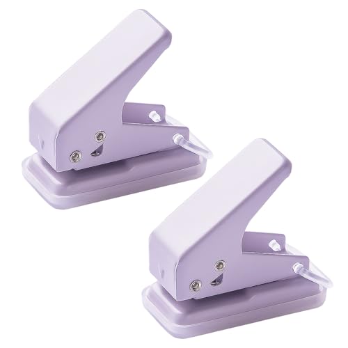 2 PCs Handheld Loch Stanze Tragbare Loch Puncher Single Stanzpapier 6 Mm Stanzzüge Bürovorräte 2 PCs Handheld Loch Stanze Tragbare Loch Puncher Single Stanzpapier 6 Mm Stanzzüge Bürovorräte von omiinitio