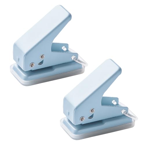 2 PCs Handheld Loch Stanze Tragbare Loch Puncher Single Stanzpapier 6 Mm Stanzzüge Bürovorräte 2 PCs Handheld Loch Stanze Tragbare Loch Puncher Single Stanzpapier 6 Mm Stanzzüge Bürovorräte von omiinitio