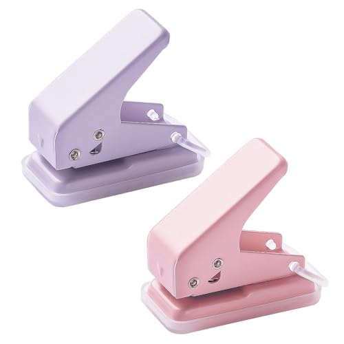 2 PCs Handheld Loch Stanze Tragbare Loch Puncher Single Stanzpapier 6 Mm Stanzzüge Bürovorräte 2 PCs Handheld Loch Stanze Tragbare Loch Puncher Single Stanzpapier 6 Mm Stanzzüge Bürovorräte von omiinitio