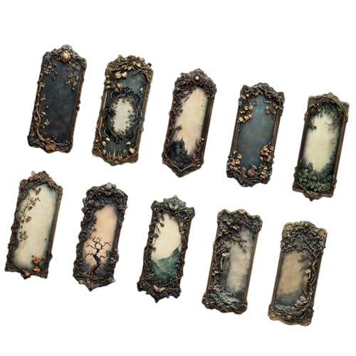 20pcs Goth Geprägter Aufkleber Ästhetischer Aufkleber Für Craft Scrapbooking Water Bottle Laptop Journal Notebook Foto Album Notepads Aufkleber von omiinitio
