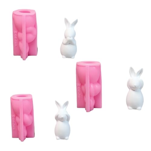 3 PCs Silikonform Tierische Formen Orament Osters Kaninchen Epoxidharzformen Pflastern Formen Gussform Seifenformen 3 PCs Silikonform Tierische Formen Orament Osters Kaninchen Epoxidharzformen Pflastern Formen Gussform Seifenformen von omiinitio