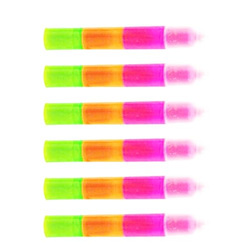 6 PCs Highlighter Pen Pinsel Spleißen Highlighter Marker Bibelmarker Art Marker Office School Supplies von omiinitio