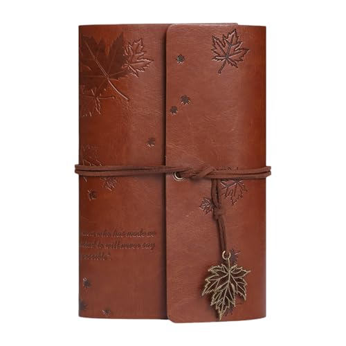 A 6 PU Leder Notizbilder Retro Notebook Travel Notebook Journal Leaf A 6 PU Leder Notizbilder Retro Notebook Travel Notebook Journal Leaf von omiinitio