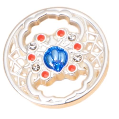 Hohlblumen Metallknopf Nähknopf Für Kleidung Chinesische Cheongsan Pullover Cardigans Mantelkleid 17mm Hohlblumen Metallknopf Nähknopf Für Kleidung Chinesische Cheongsan Pullover Cardigans Mantelkleid 17mm von omiinitio