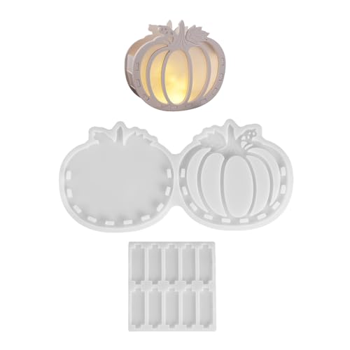 Lebensmittel Sichere Halloween Silicon Storage Form Kürbiskorb Handwerk Für Schmuckwachs Und Urlaub Halloween Bastelbedarf von omiinitio