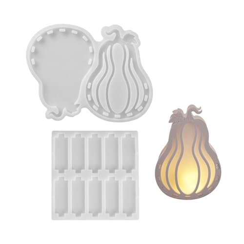 Lebensmittel Sichere Halloween Silicon Storage Form Kürbiskorb Handwerk Für Schmuckwachs Und Urlaub Halloween Bastelbedarf von omiinitio