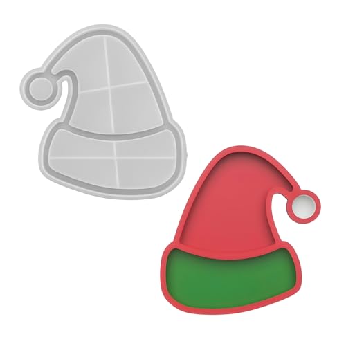 Santa Hat Form Silicon Tably Craft Tool Für Essbare Leckerbissen Urlaubsprojekte Vorräte Und Familienaktivität Wiederverwendbares Silikon Weihnachtsdekoration von omiinitio