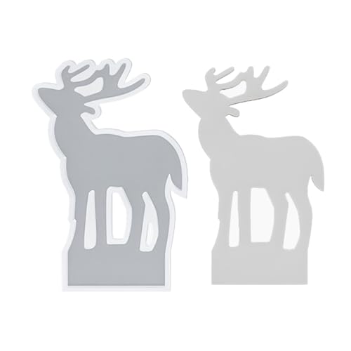 Weihnachtsbaum Stehende Elch Ornament Harz Gussform Silikon Crafting Werkzeug Desktop Dekoration Für Kerzenhalter Rentier Weihnachtsbaumform von omiinitio