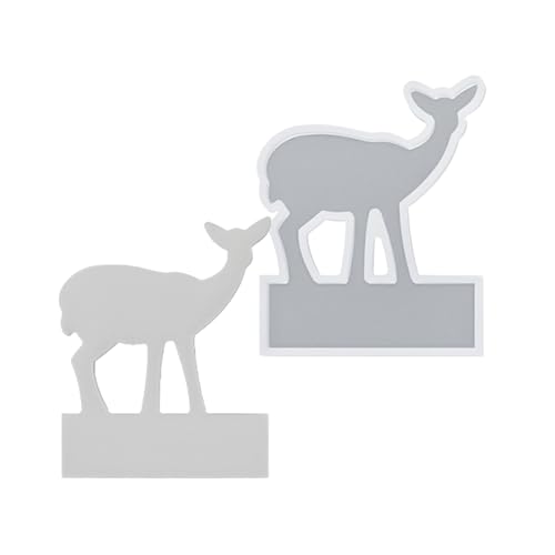 Weihnachtsbaum Stehende Elch Ornament Harz Gussform Silikon Crafting Werkzeug Desktop Dekoration Für Kerzenhalter Rentier Weihnachtsbaumform von omiinitio
