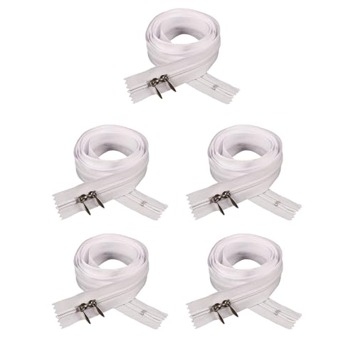 omiinitio 5 PCs Nylon Spulen Reißverschlüsse Mit Doppelten Ziehhandwerksbedarf Quilt Reißverschlüsse Nähzubehör omiinitio 5 PCs Nylon Spulen Reißverschlüsse Mit Doppelten Ziehhandwerksbedarf Quilt Reißverschlüsse Nähzubehör von omiinitio