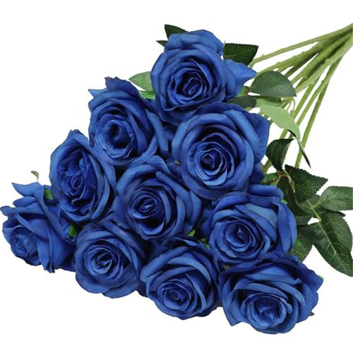 omiinitio Künstliche Seide Rose 10pcs Realistische Für Hochzeitsdekoration Valentinstag Jubiläum Display Arrangement Künstliche Hochzeitsstrauß omiinitio Künstliche Seide Rose 10pcs Realistische Für Hochzeitsdekoration Valentinstag Jubiläum Display Arrangement Künstliche Hochzeitsstrauß von omiinitio