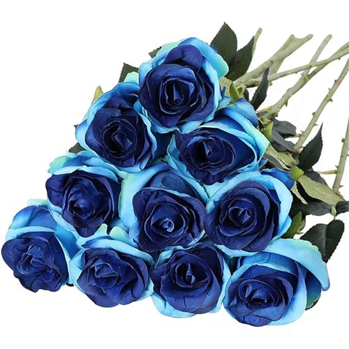 omiinitio Künstliche Seide Rose 10pcs Realistische Für Hochzeitsdekoration Valentinstag Jubiläum Display Arrangement Künstliche Hochzeitsstrauß omiinitio Künstliche Seide Rose 10pcs Realistische Für Hochzeitsdekoration Valentinstag Jubiläum Display Arrangement Künstliche Hochzeitsstrauß von omiinitio
