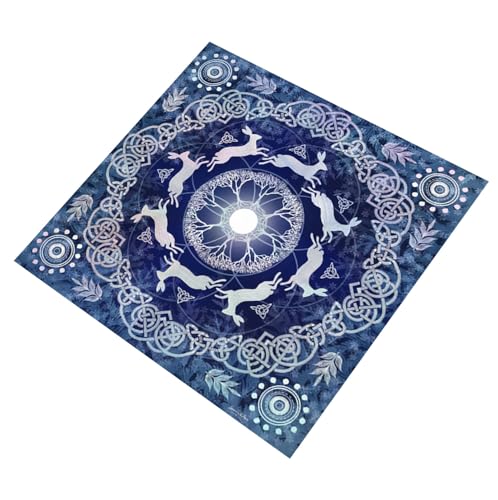 omiinitio Mondleuzkaninchen Tarots Stoff Elegantes Tarots Tischdecke Mit Monden Kaninchenmotive Zur Verbesserung Der Spielerlebnisse omiinitio Mondleuzkaninchen Tarots Stoff Elegantes Tarots Tischdecke Mit Monden Kaninchenmotive Zur Verbesserung Der Spielerlebnisse von omiinitio
