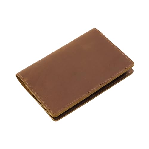 omiinitio Reise Notebook Leder Cover Notebook Meeting Journal Stationerie Notizer Pocket Journal Leder Cover Mit Stifthaltern Meeting von omiinitio