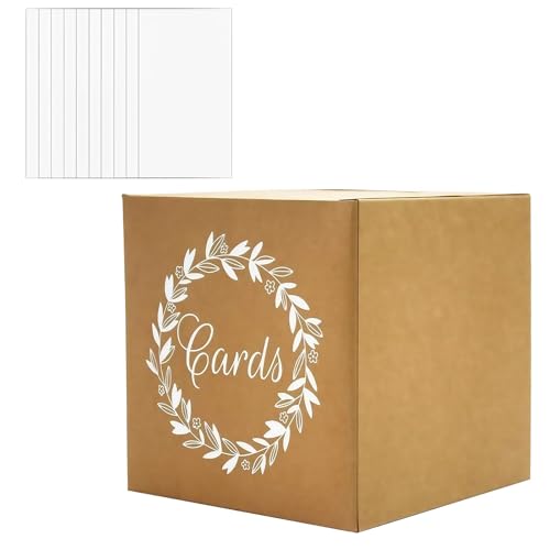 oooaooo Ein Satz Kartenbox Hochzeit Kartenbox Briefbox Hochzeit, Geldbox Geburtstag, Abschlussfeier Braut Oder Neugeborenes Party Geschenkkarton, Umschlagbox Mit Slot Geschenkbox Mit Deckel oooaooo Ein Satz Kartenbox Hochzeit Kartenbox Briefbox Hochzeit, Geldbox Geburtstag, Abschlussfeier Braut Oder Neugeborenes Party Geschenkkarton, Umschlagbox Mit Slot Geschenkbox Mit Deckel von oooaooo