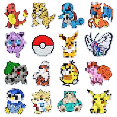 16 Stück Patches zum Aufbügeln,Bügel Patches,Flicken zum Aufbügeln Kinder,Aufnäher Patche Erwachsene,Bügelaufkleber Kleidung,Bügelbilder für Textilien,Jeans T-Shirt Bügelflicken 16 Stück Patches zum Aufbügeln,Bügel Patches,Flicken zum Aufbügeln Kinder,Aufnäher Patche Erwachsene,Bügelaufkleber Kleidung,Bügelbilder für Textilien,Jeans T-Shirt Bügelflicken von oosheon