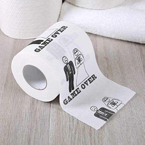 Toilettenpapier Hochzeit Heirat Game Over Toilettenpapier Hochzeit Heirat Game Over von ootb