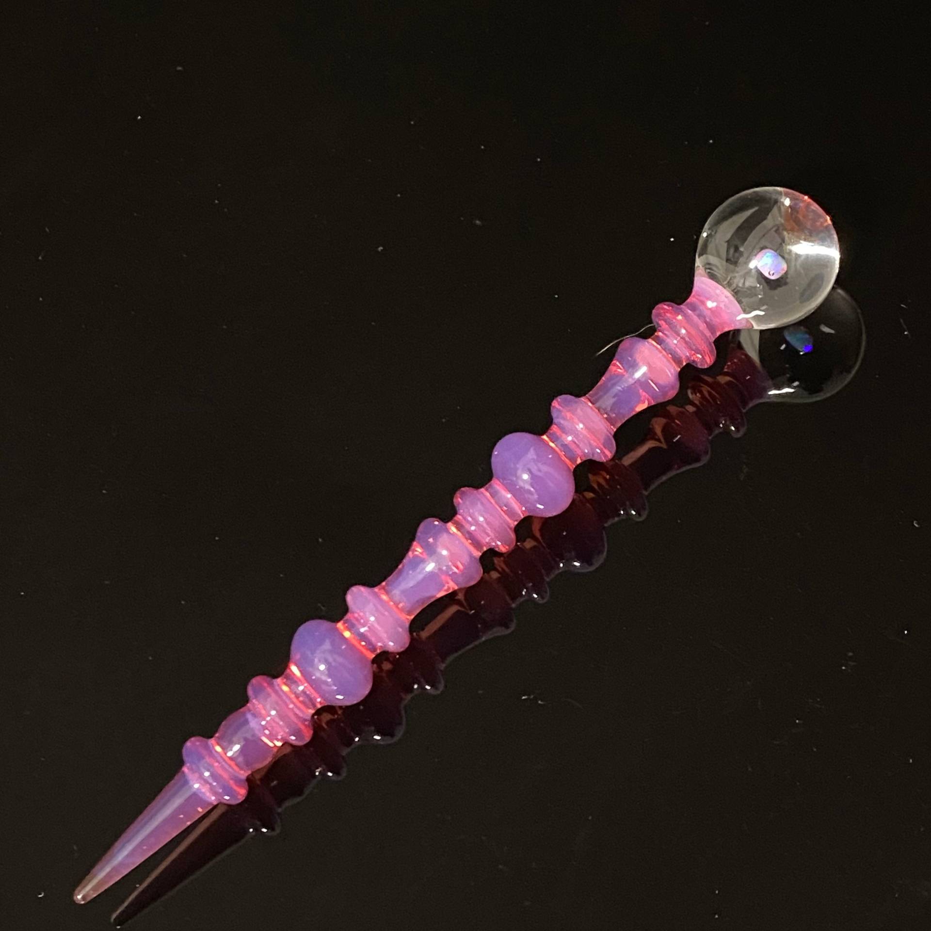 Karmaline Mit Einem Opal Kunst Glas Parfüm Dauber Karmaline Mit Einem Opal Kunst Glas Parfüm Dauber von organicglassworks