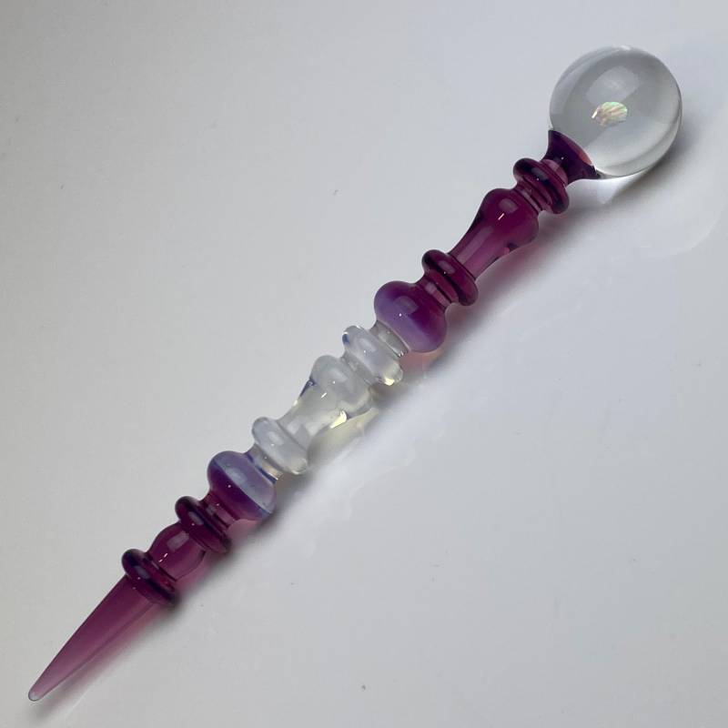 Royal Jelly & Opalene Purple Mit Einem Opal Art Glas Parfum Dauber von organicglassworks