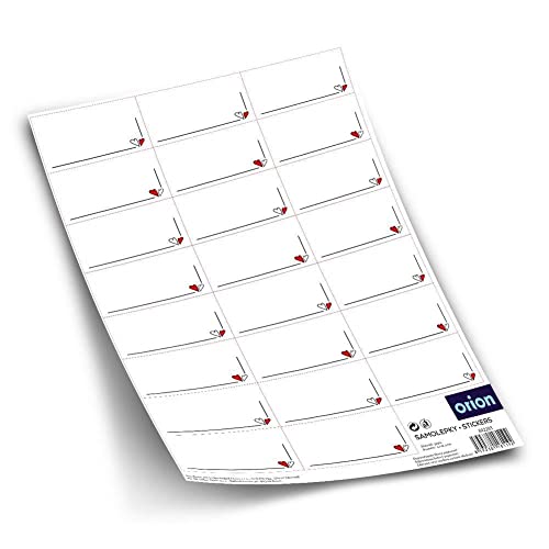 Selbstklebende Etiketten für Einmachgläser Eingemachtes mit Herzmuster 23 Stück Set Selbstklebende Etiketten für Einmachgläser Eingemachtes mit Herzmuster 23 Stück Set von orion group