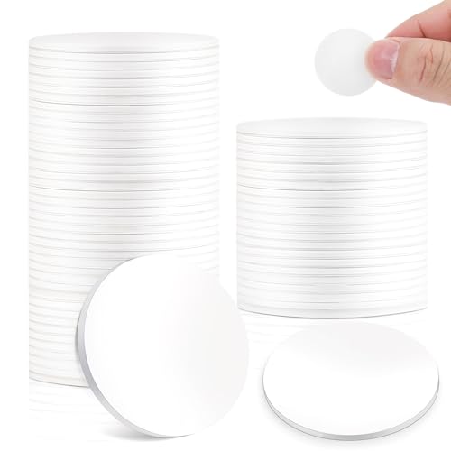 Oruola 40 Stück Ntag215 NFC-Sticker,NFC Tag,Rund Blanko Weiß NFC-Aufkleber mit Kleberückseite für NFC-Fähige Geräte,Compatible All NFC-Enabled Mobile Phones&Devices(25mm) von oruola