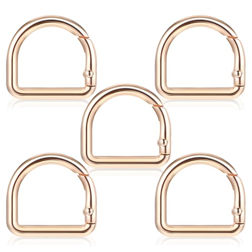 Oruola 5 Stück D Ring für Geldbörse,Zinklegierung D-Ring schlüsselanhänger gold,D-Ringe Schlüsselhaken,2.8 x 3 cm Geldbörsen Hardware für Taschenzubehör,DIY-Geldbörsenriemen Ersatz Oruola 5 Stück D Ring für Geldbörse,Zinklegierung D-Ring schlüsselanhänger gold,D-Ringe Schlüsselhaken,2.8 x 3 cm Geldbörsen Hardware für Taschenzubehör,DIY-Geldbörsenriemen Ersatz von oruola
