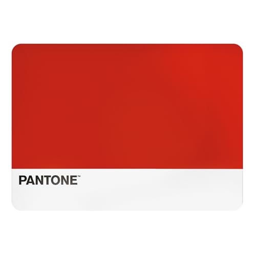 Pantone™ - Kleine Tischdecke Personalisiert Pantone, 1 Stück, Handwaschbare Tischset Platzsparend - Platzset mit Tischtuch wasserdichte Rechteckige Plastifizierte Anti-Flecken und Anti-Rutsch 45x30 von osama home