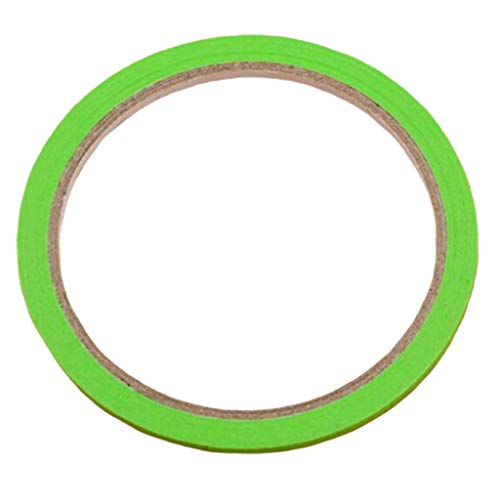 oshhni 10 pcs Whiteboard Klebeband, Grafikband, Markierungsband, selbstklebend Etiketten Bastelbedarf, Grün von Oshhni