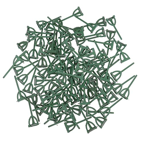 Oshhni 100x DIY Corsage Knopfloch Brosche Pins Blumenhalter Hochzeitsfeier Dekor von Oshhni