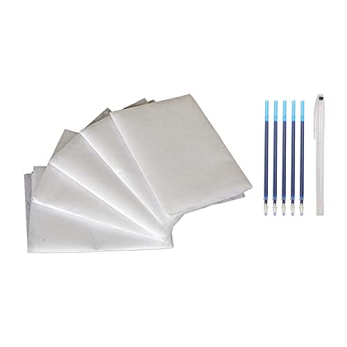 oshhni 5 Blatt Wasserlösliches Stickvlies Pauspapier von oshhni