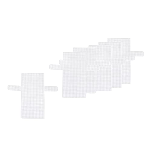 Oshhni 6 Mesh Clear Plastic Canvas Sheets Crossbody Geldbörse DIY Nähset Kits für die Herstellung von Handgefertigten Geldbörsen Tasche, Deerlet von oshhni