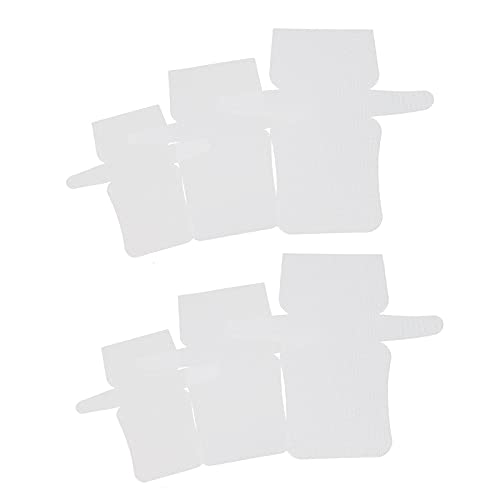 Oshhni 6 Mesh Clear Plastic Canvas Sheets Crossbody Geldbörse DIY Nähset Kits für die Herstellung von Handgefertigten Geldbörsen Tasche, Rechteck von oshhni