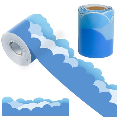 osiuujkw 15 m zurück Schule Wolke geformt Board blau Bulletin Bordüre Aufkleber Bulletin Bordüre geeignet Klassenzimmer, Büro, osiuujkw 15 m zurück Schule Wolke geformt Board blau Bulletin Bordüre Aufkleber Bulletin Bordüre geeignet Klassenzimmer, Büro, von osiuujkw