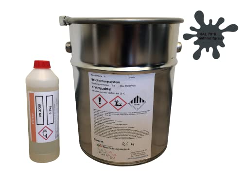 otto-online-handel 2K Reparatur-Mörtel 1kg eingefärbt in Anthrazit RAL7016 I Fugenmörtel-Set aus Epoxidharz mit Härter I Für innen & aussen I Giessharz für Beton, Holz, Estrich, Metall, Fliesen otto-online-handel 2K Reparatur-Mörtel 1kg eingefärbt in Anthrazit RAL7016 I Fugenmörtel-Set aus Epoxidharz mit Härter I Für innen & aussen I Giessharz für Beton, Holz, Estrich, Metall, Fliesen von otto-online-handel